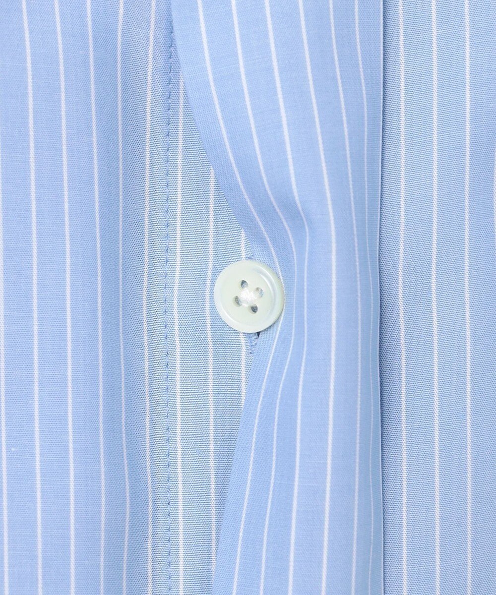 自由区 【着回し力抜群・レイヤードにも】ドレープブロード シャツブラウス 