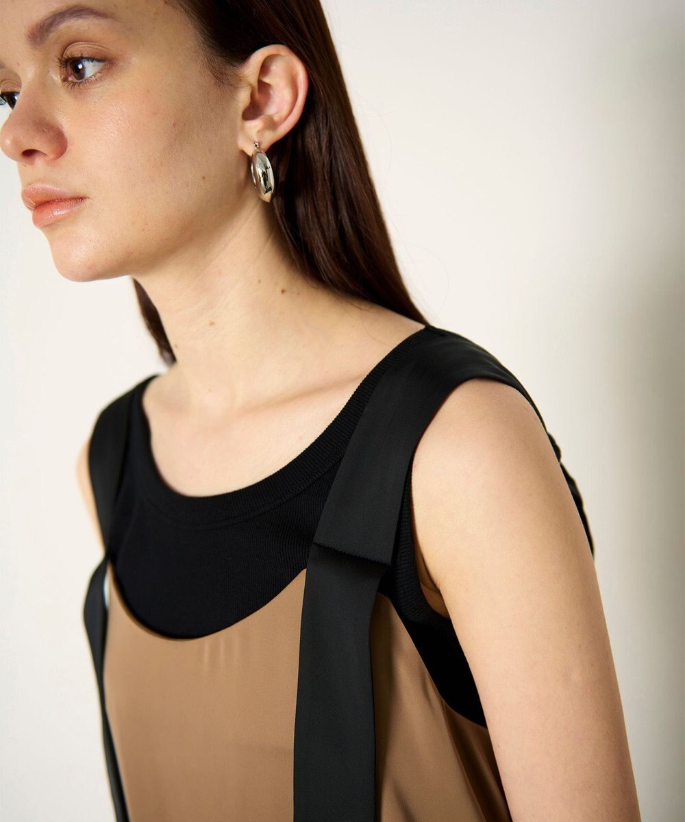 GRACE CONTINENTAL ティアードロングワンピース 