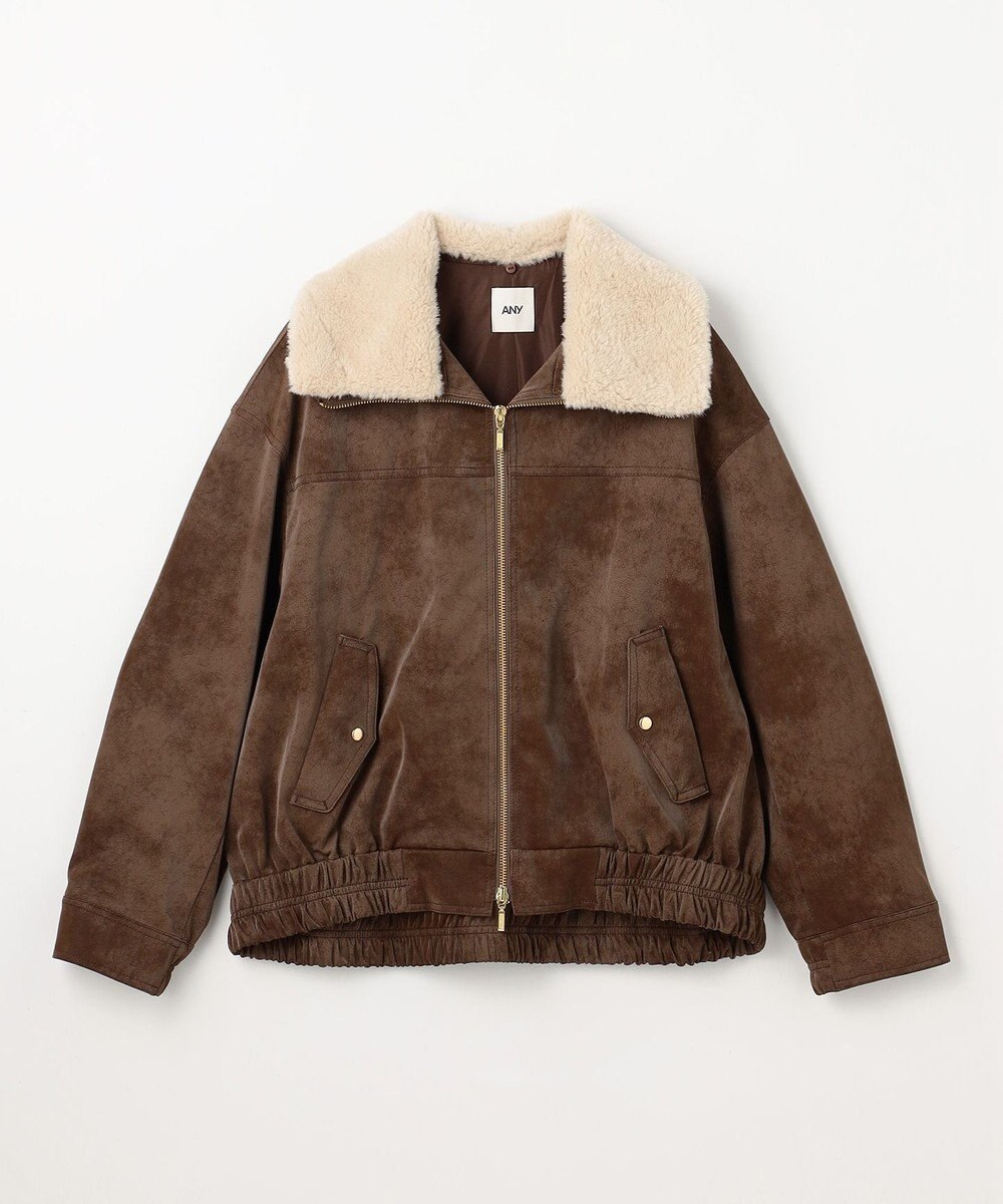 ANY 【2WAY】ボアカラーブルゾン 