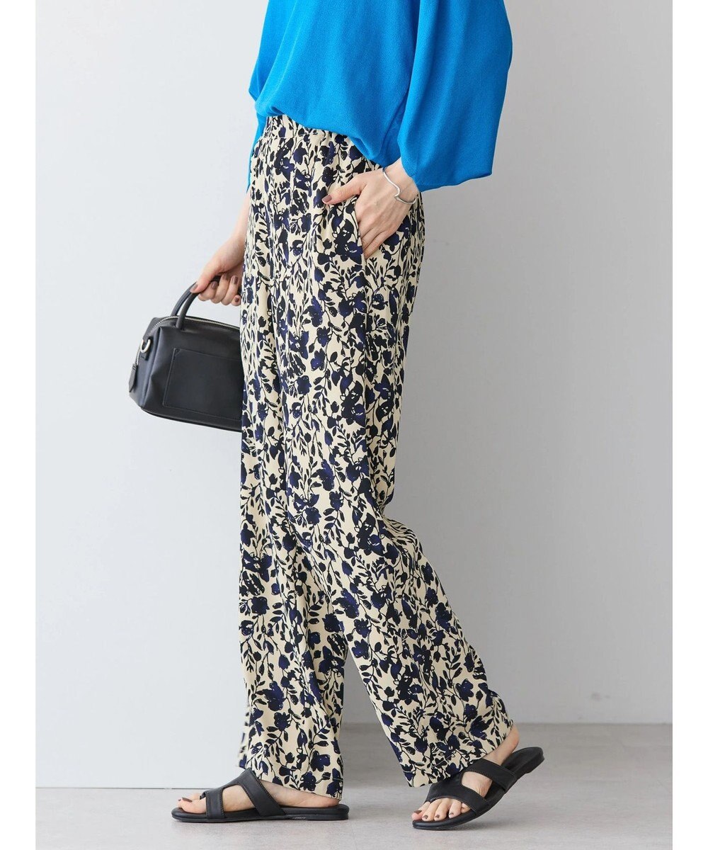 AMERICAN HOLIC イージーケア＋接触冷感プリントリラックスパンツ 