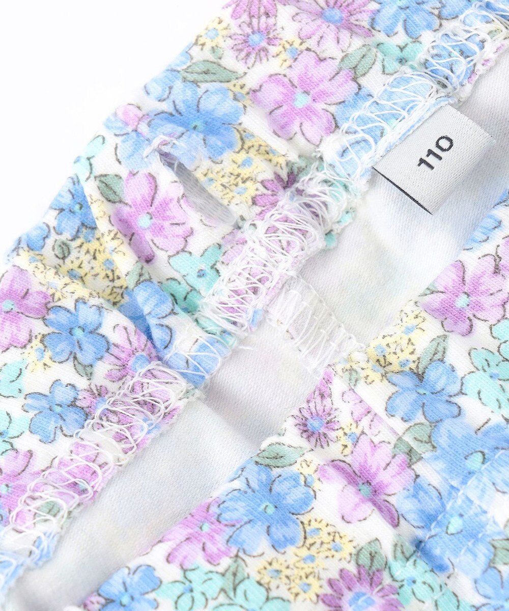 ANY KIDS フラワ ープリント レギンス 