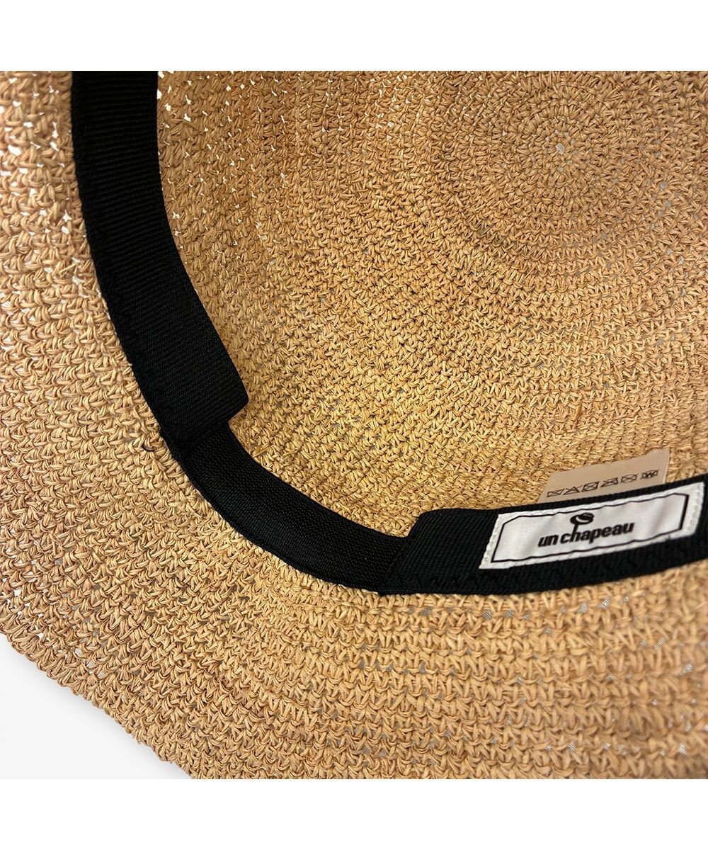 林八百吉商店 un chapeau　ラフィアハット 