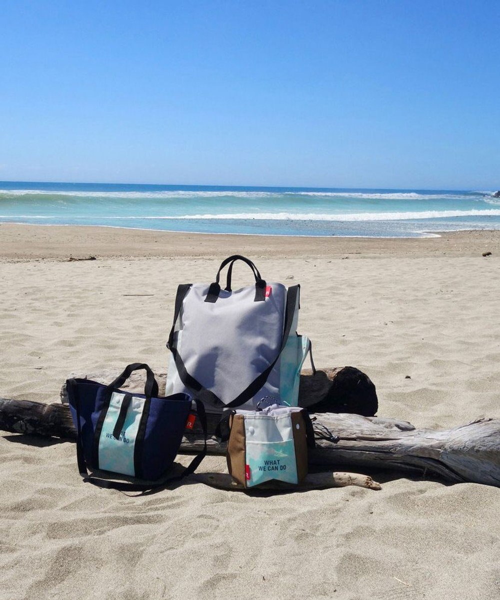 ROOTOTE 9632【ALLIANCE FOR THE BLUE × ROOTOTE】漁網ナイロン ルーガービッジ-A 