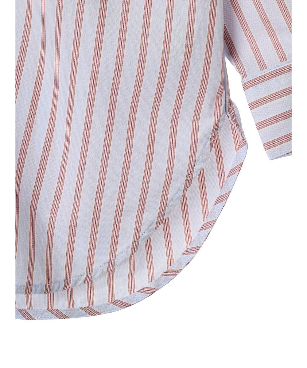 Green Parks イージーケア　ドビーストライプシャツ 