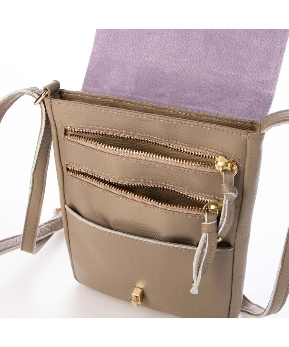 UNBILLION ペルケ perche / 7ポケットレザーポシェット 