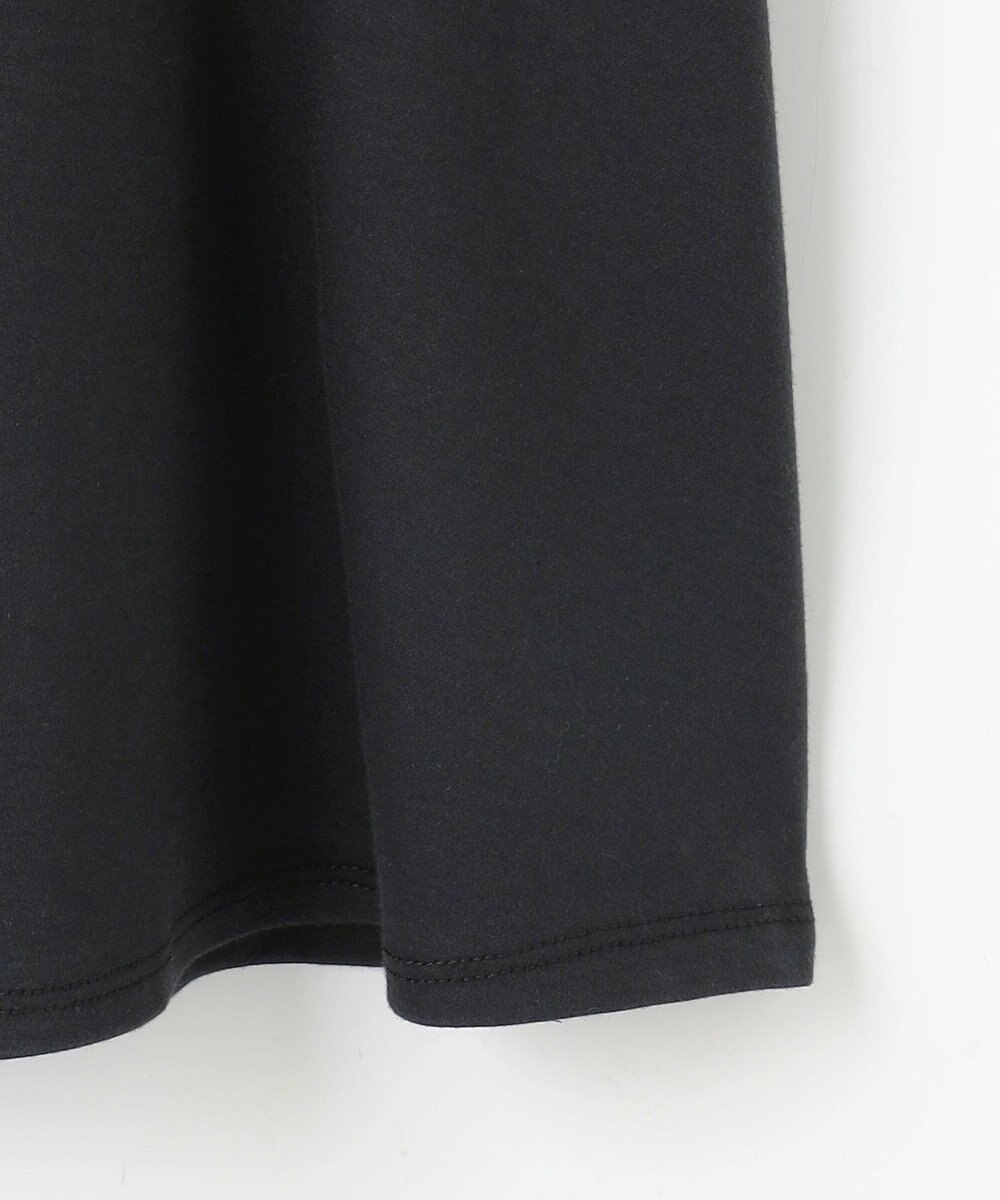 Feroux 【汗ジミが目立たない】フリル袖ペプラムデザインTシャツ 