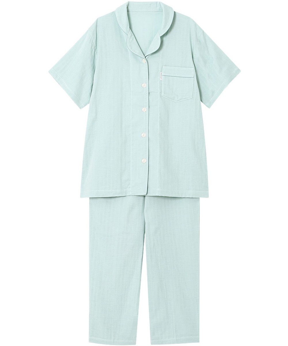 ワコール／睡眠科学 パジャマ 5分袖 半袖 9分丈 綿100%(天綿)(本体) レディース YDT144 睡眠科学／ワコール 