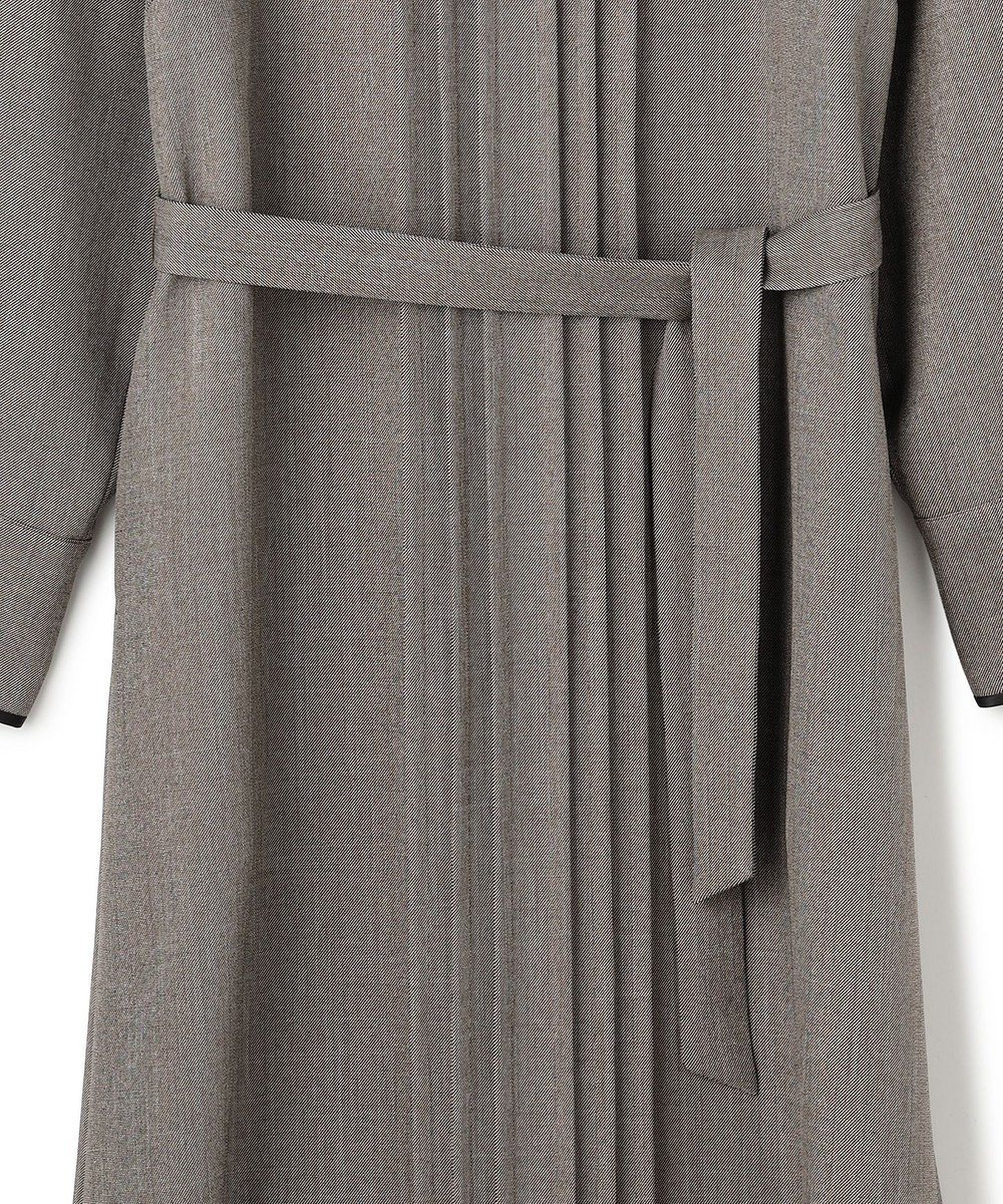 ICB L 【WEB限定】ツイードタックワンピース 