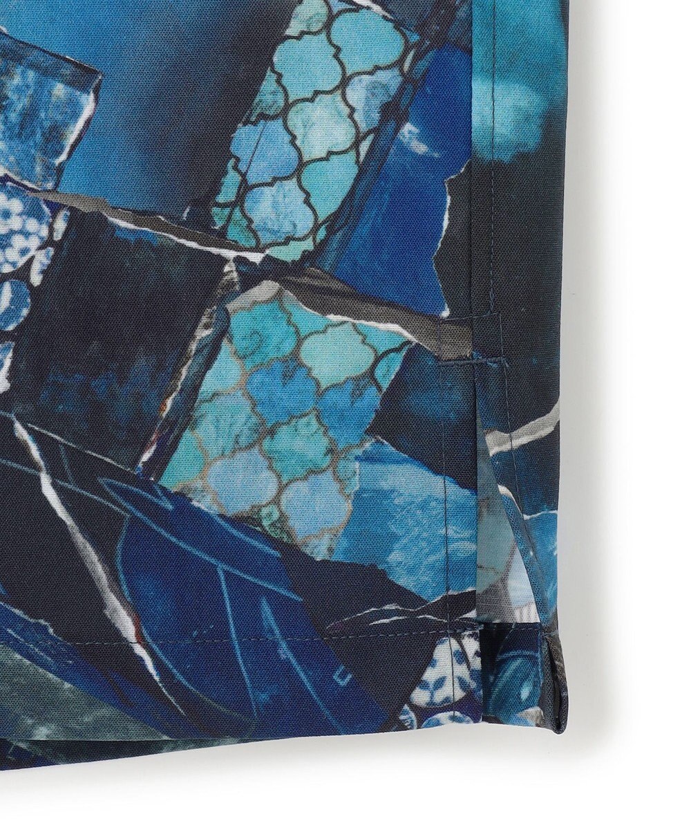 JOSEPH HOMME 【新柄】テクノボイルストレッチ レギュラーカラー半袖シャツ 