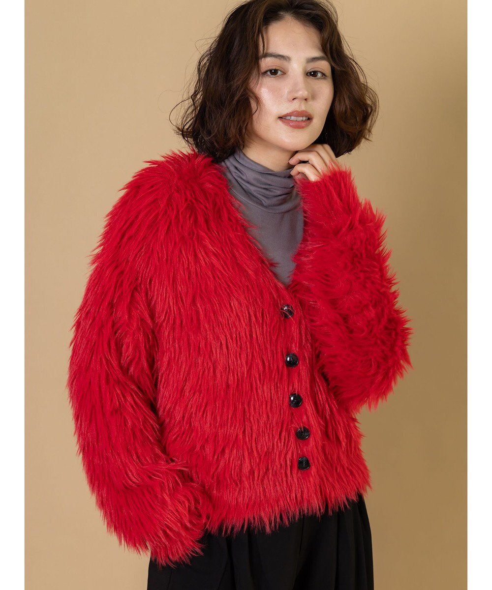 Te chichi 【R by Te chichi】シャギーカーディガン《2025winter catalog item》 