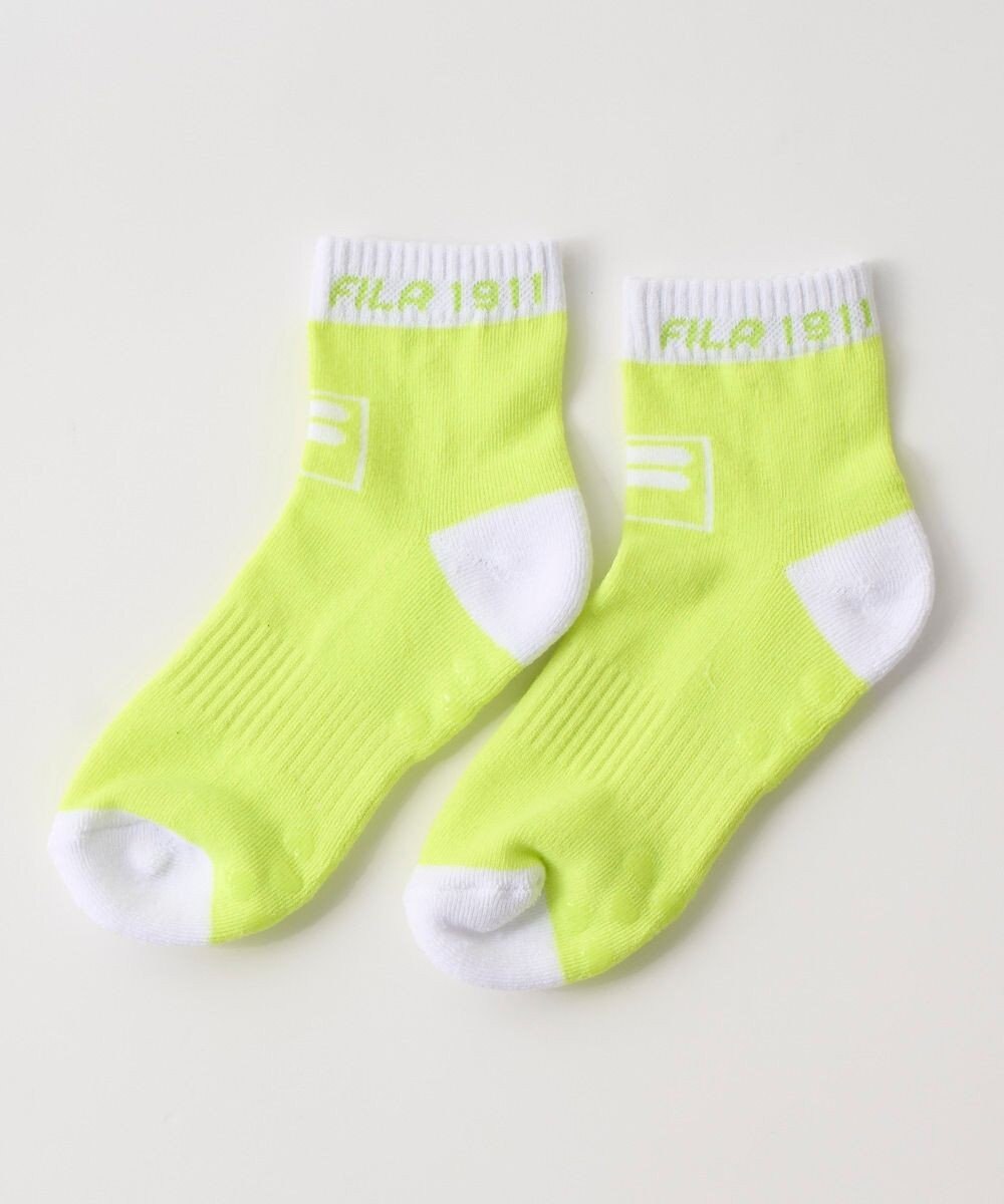 FILA GOLF／marie claire 【FILA GOLF】 パイル編みアンクルソックス 