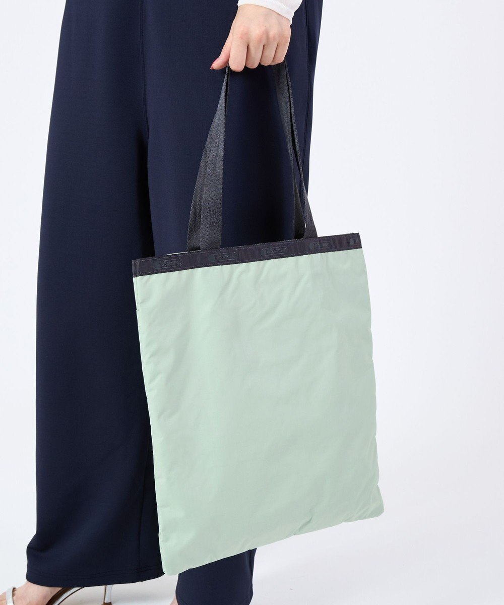 LeSportsac LARGE EMERALD TOTE/フロスティグリーン/サンダー 