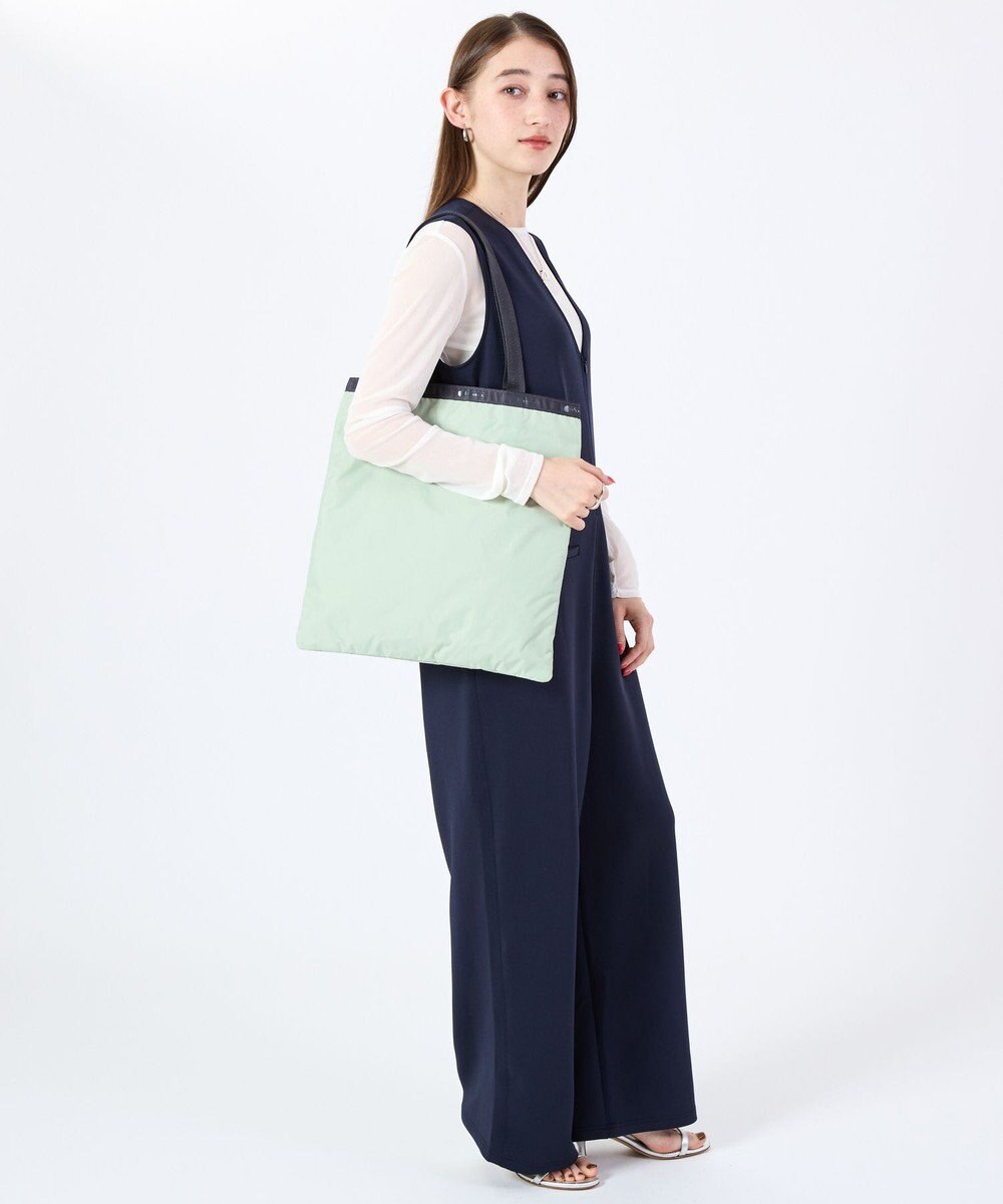 LeSportsac LARGE EMERALD TOTE/フロスティグリーン/サンダー 
