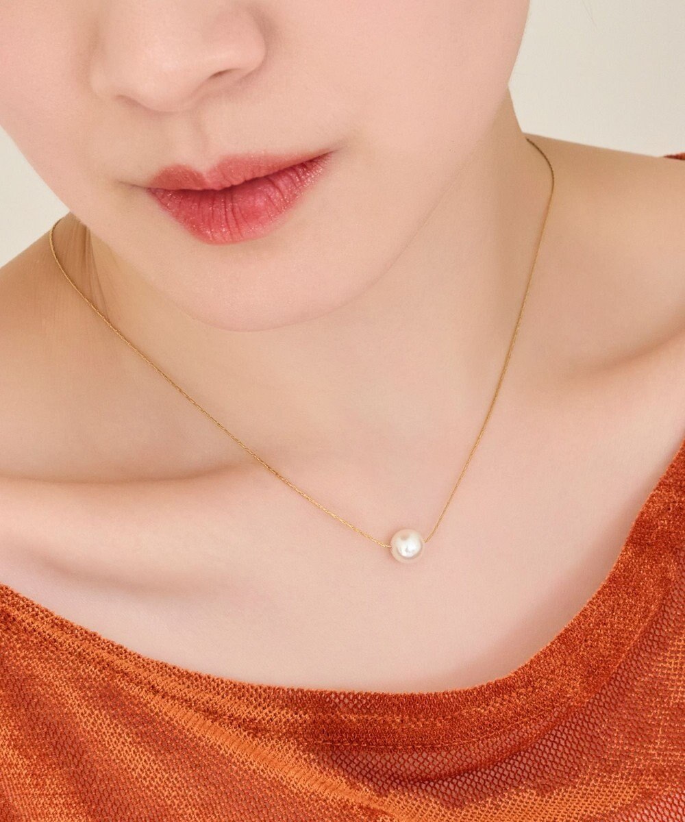 Phoebe <オンワード限定セット>ワントップパールネックレス×アークカフワイドバングル 