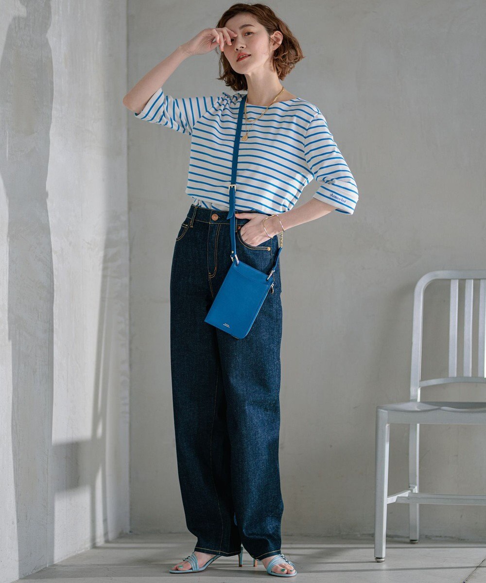 23区 【CLASSY.6月号掲載/洗える】23区DENIM コクーンシルエット パンツ 