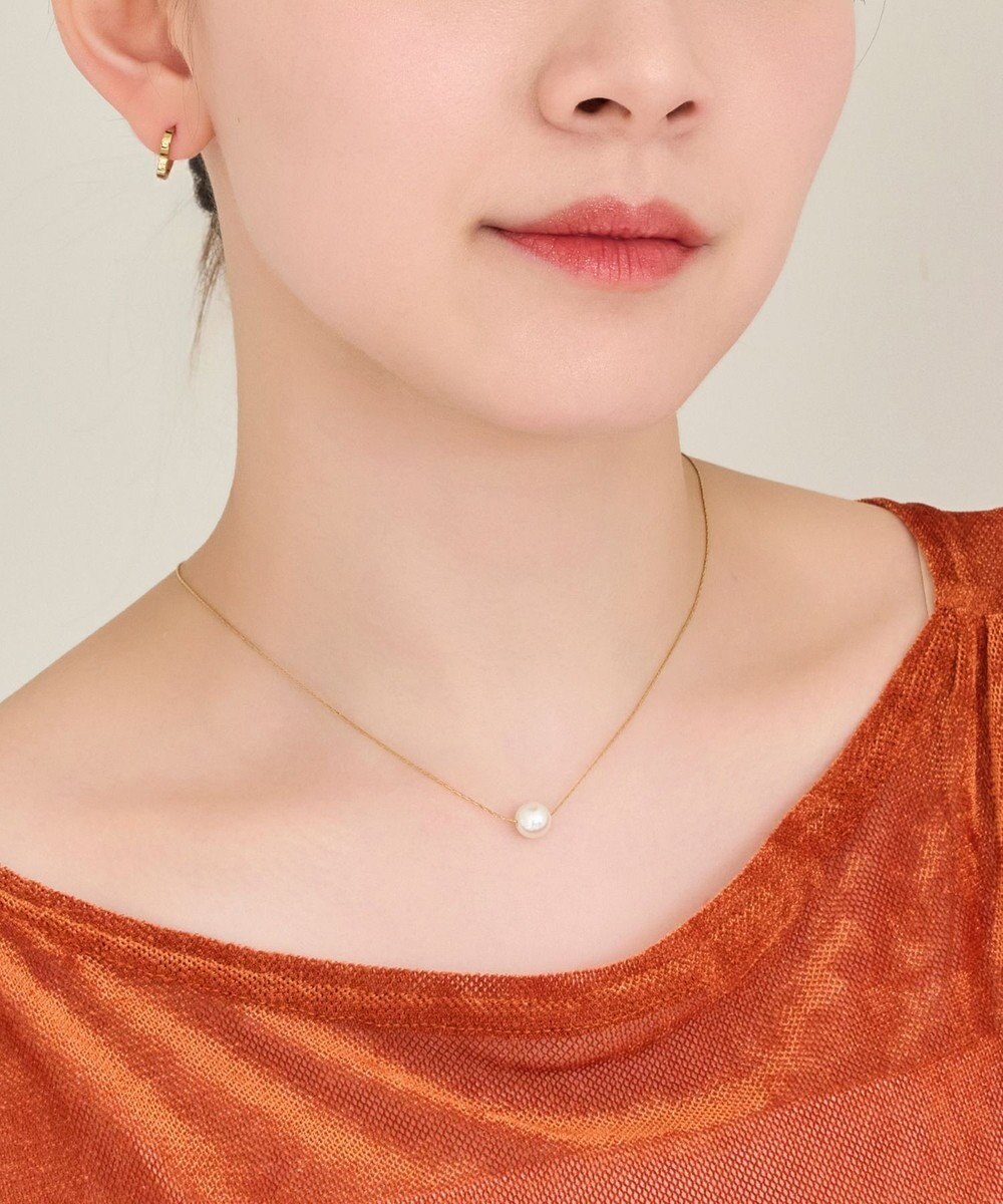 Phoebe <オンワード限定セット>ワントップパールネックレス×アークカフワイドバングル 