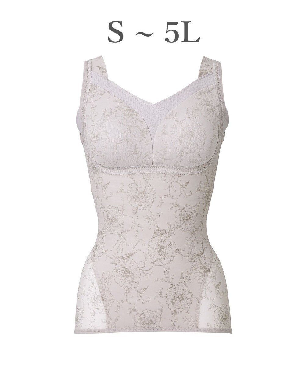 BRADELIS New York 【Yukine inc. 】ゆきねえモアソフト快適バストホールドシェイプブラキャミ24 通気性抜群 接触冷感で快適 補正 ブラトップ YH524101 