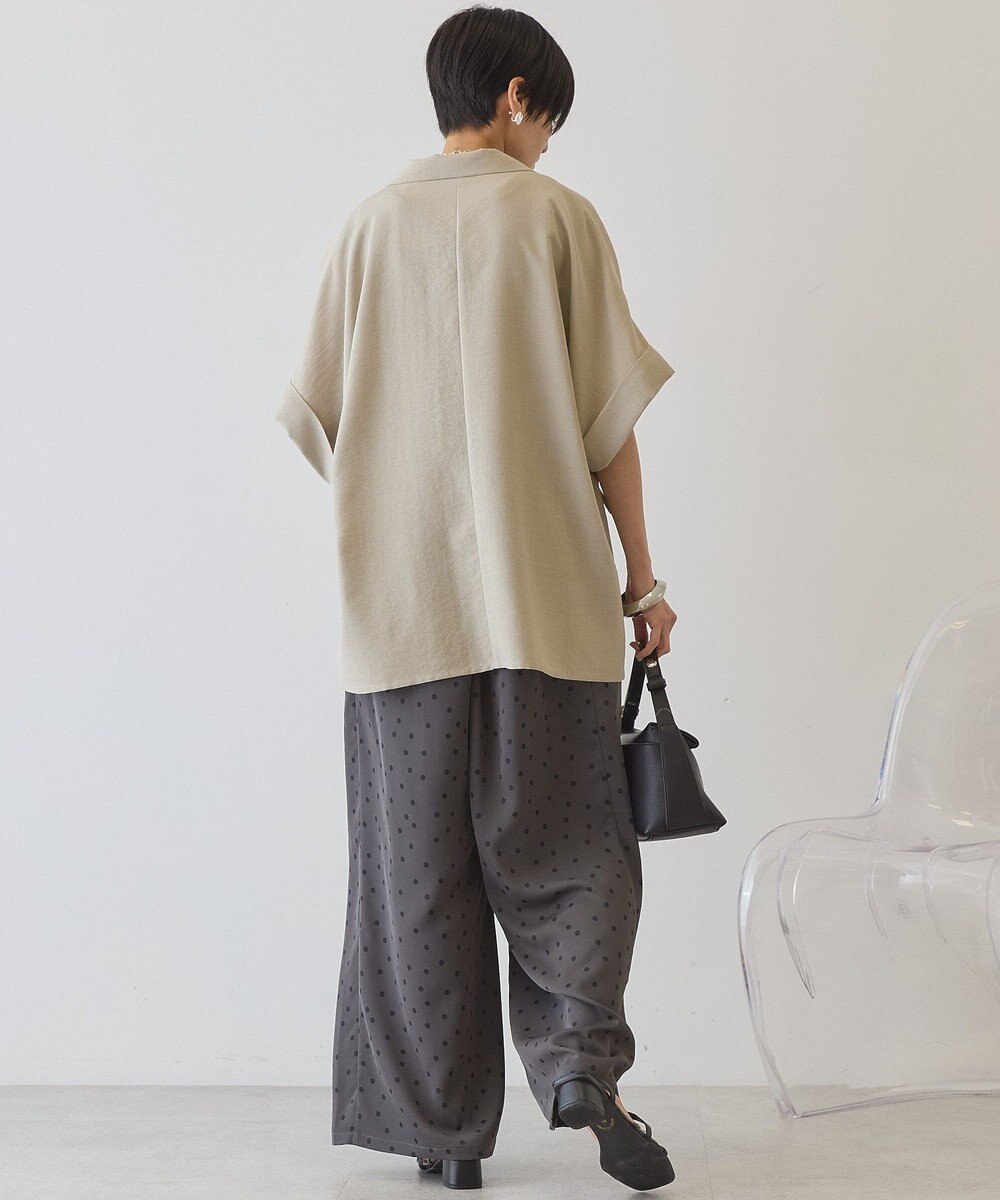 AMERICAN HOLIC ドットサテンイージーパンツ 