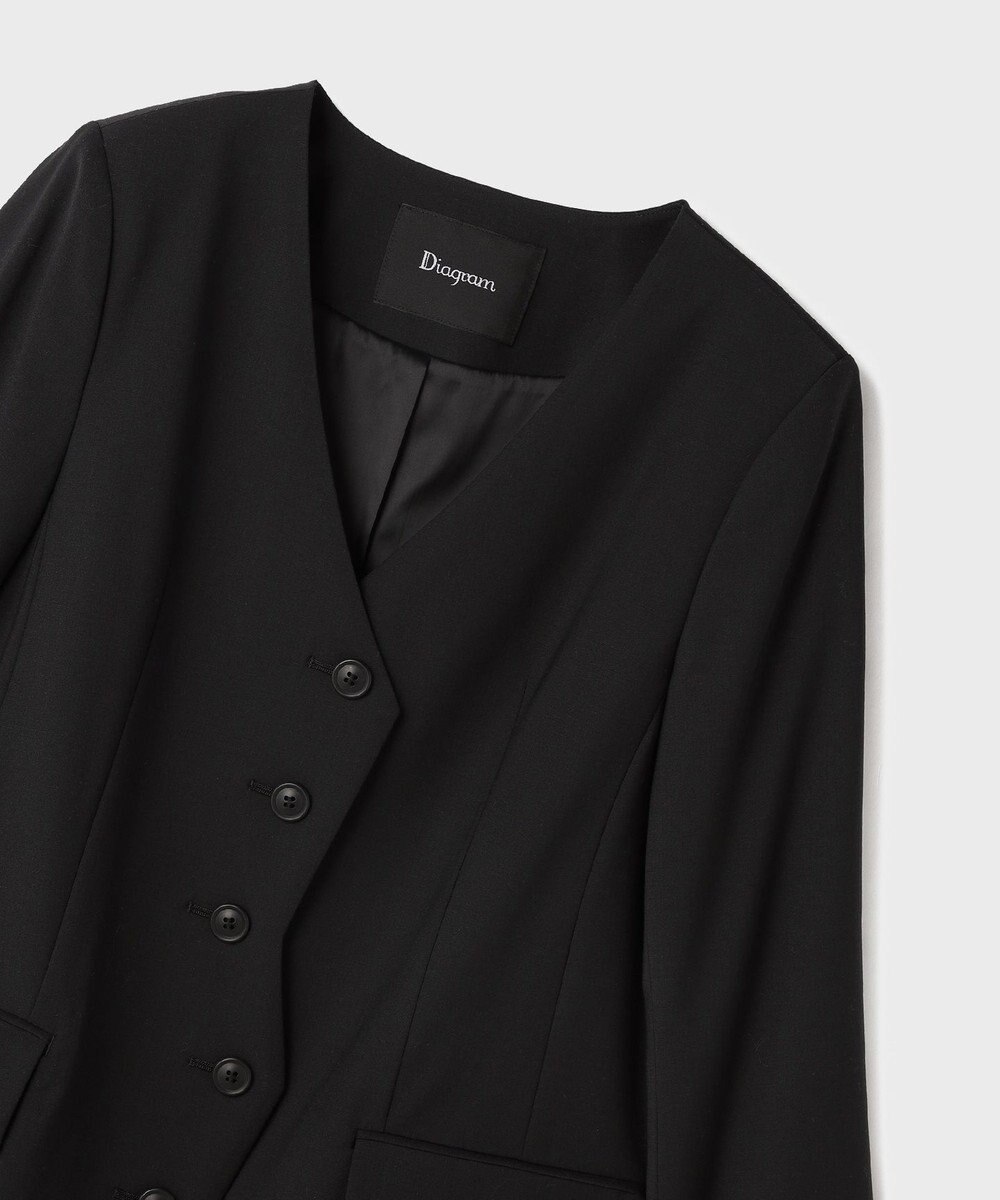 GRACE CONTINENTAL デザインフロントジャケット 