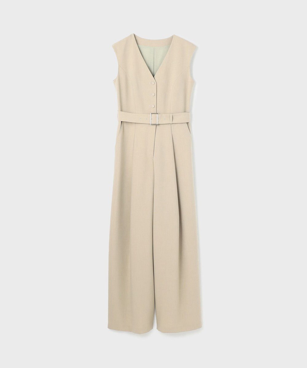 GRACE CONTINENTAL ベルト付サロペット 