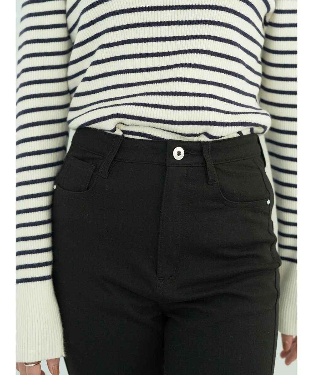 earth music&ecology 裏起毛スキニーパンツ 