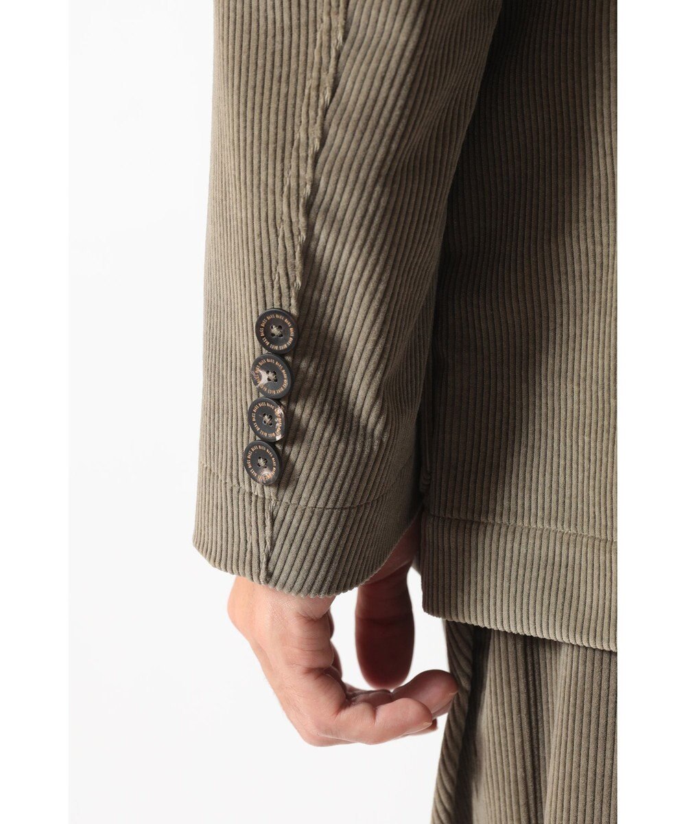 DAKS ソフトイタリアンコーデュロイカジュアルテーラードブレザー 