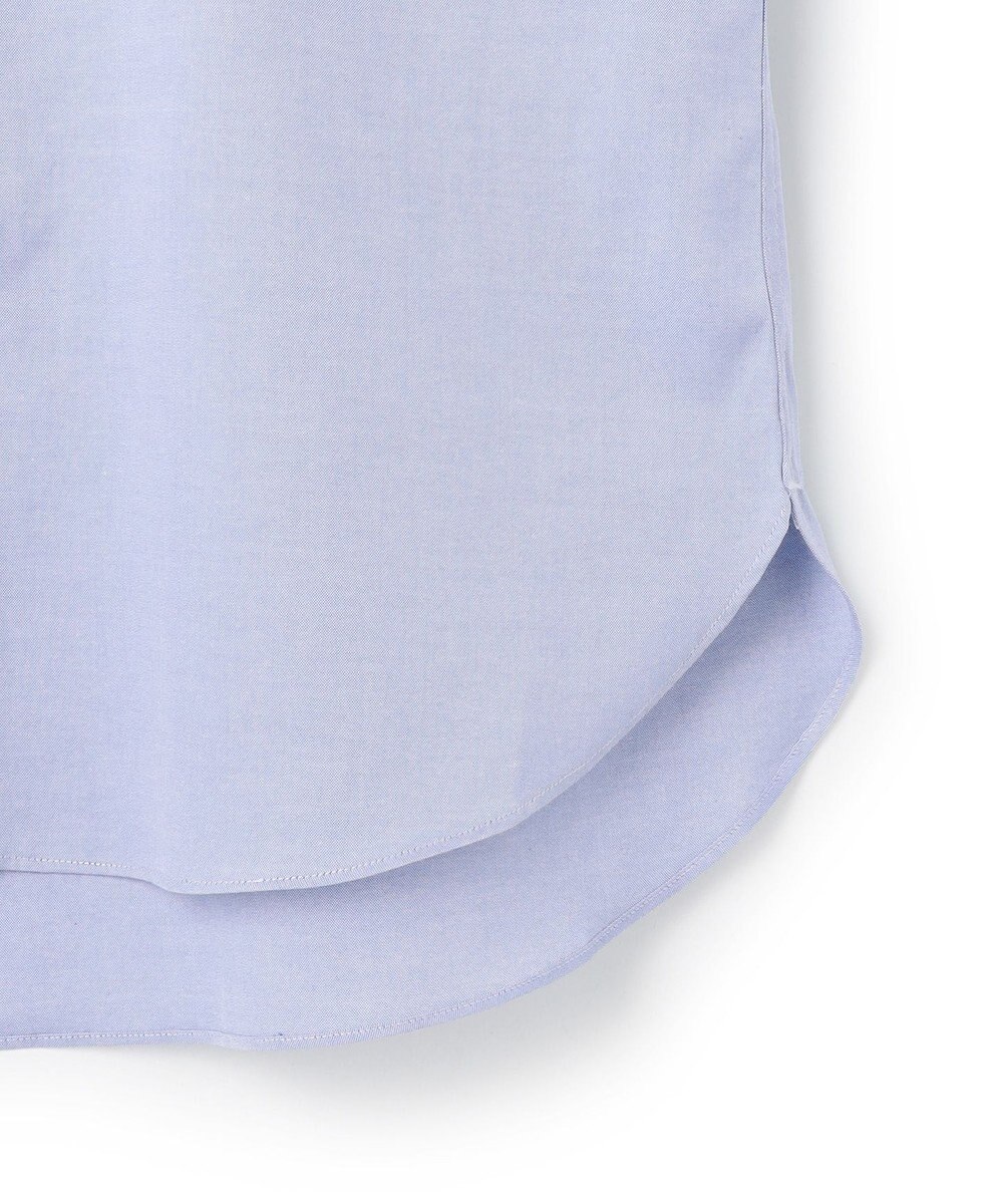 J.PRESS MEN 【PREMIUM PLEATS / 形態安定】ピンオックス 半袖シャツ / B.D. 