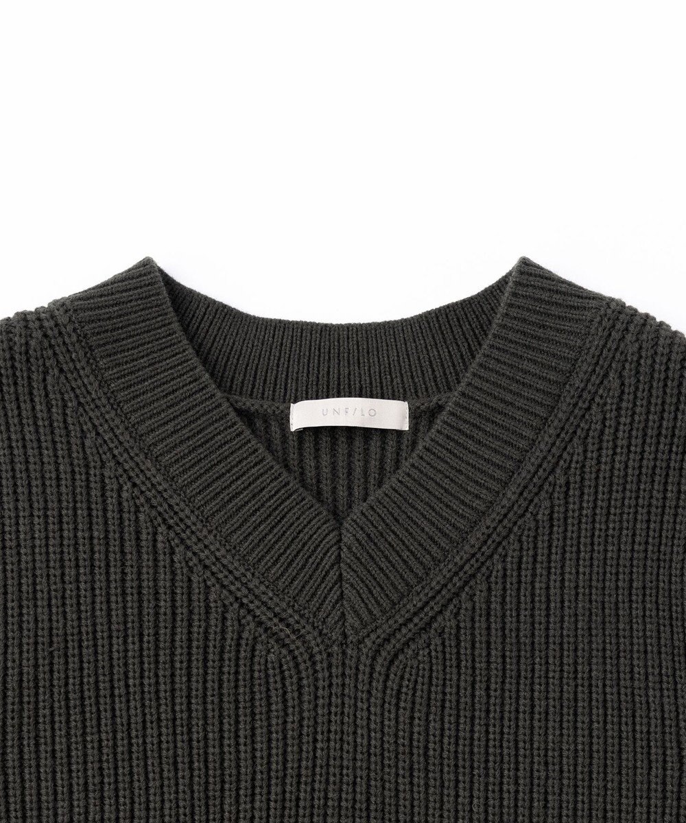 UNFILO MENS 【男女兼用】バルキー ニットベスト 