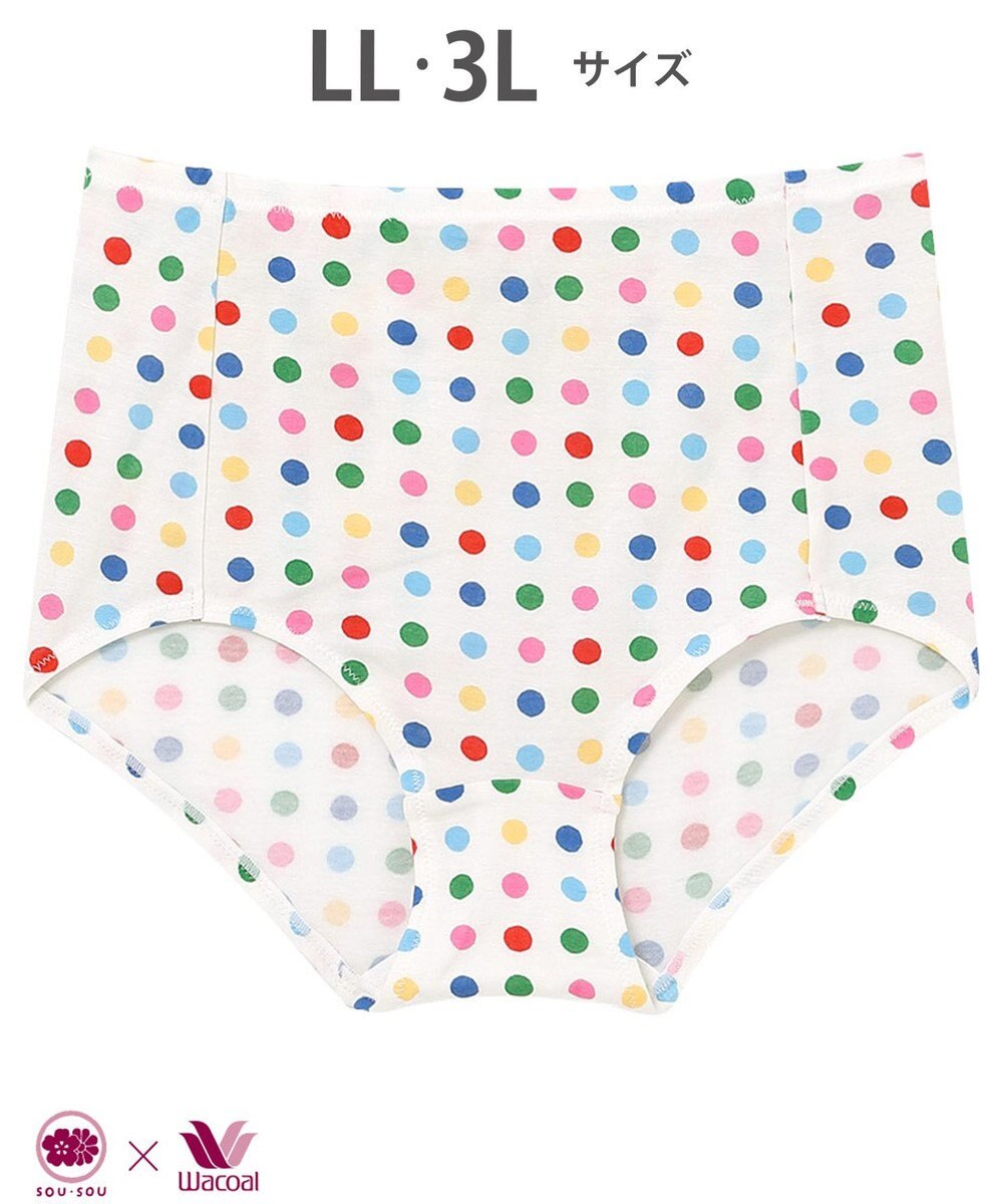 ワコール／睡眠科学 ショーツ SOU・SOU(R) 天竺素材 YBX640とペア 3Lまで対応 大きいサイズ YPX640 睡眠科学／ワコール 