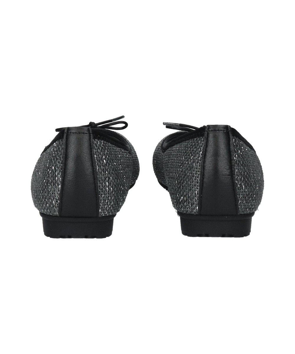 Bridget Birkin ＜3E＞【Bridget Birkin Walk】ラメパナマ調バレエパンプス 