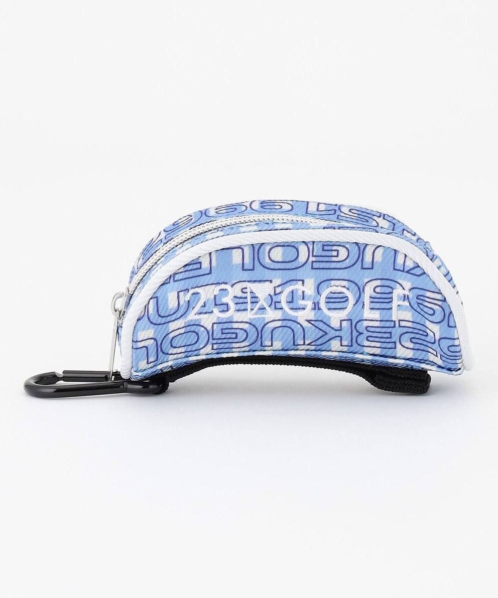 23区GOLF 【UNISEX】オリジナルギンガムチェック ボールポーチ 