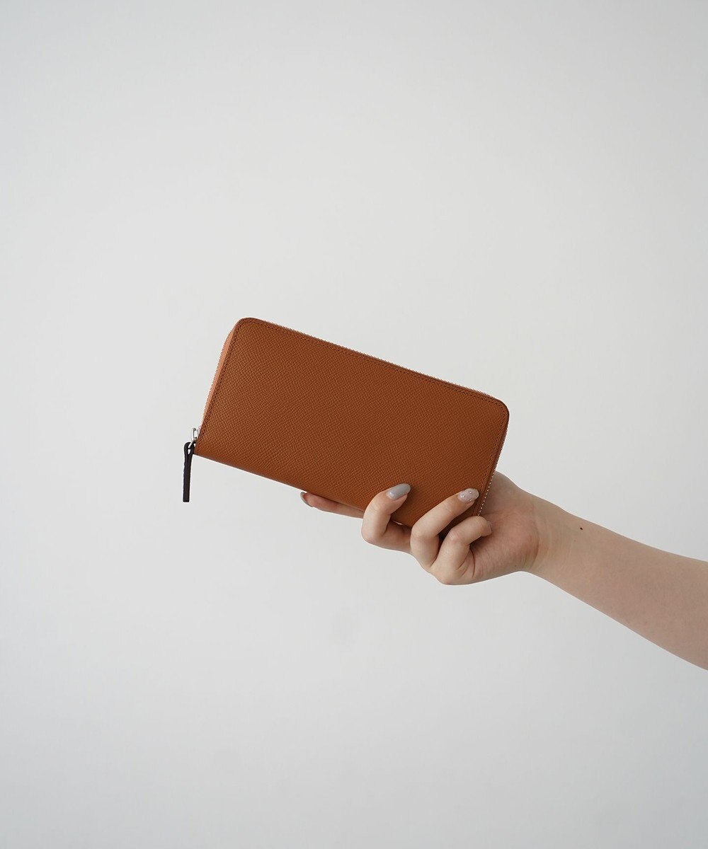 Atelier nuu 【長財布/バイカラー/本革】noble ラウンドウォレット 