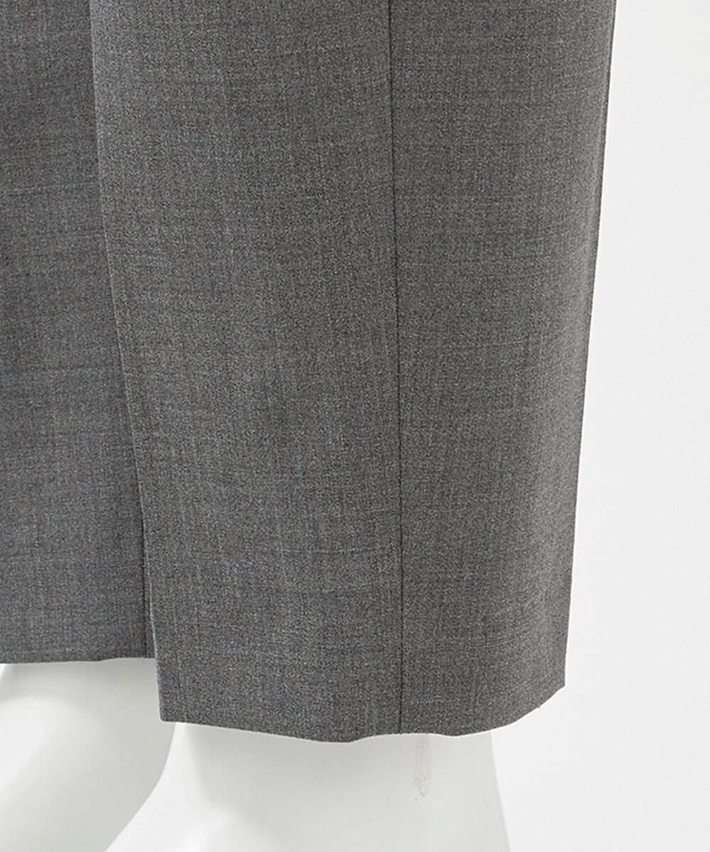 23区 【エステータ】ウールトロドライストレッチ タックテーパード パンツ 