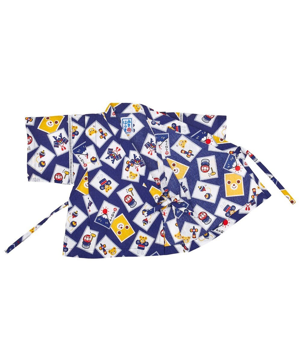 MIKI HOUSE HOT BISCUITS 【ミキハウス】【80-150cm】甚平スーツ 