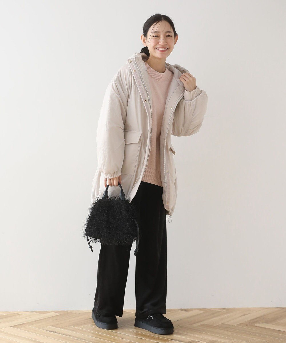 Green Parks フーディ中綿コート 