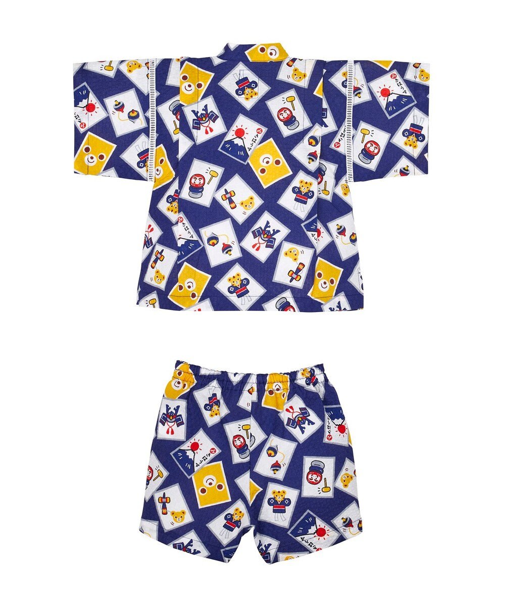 MIKI HOUSE HOT BISCUITS 【ミキハウス】【80-150cm】甚平スーツ 