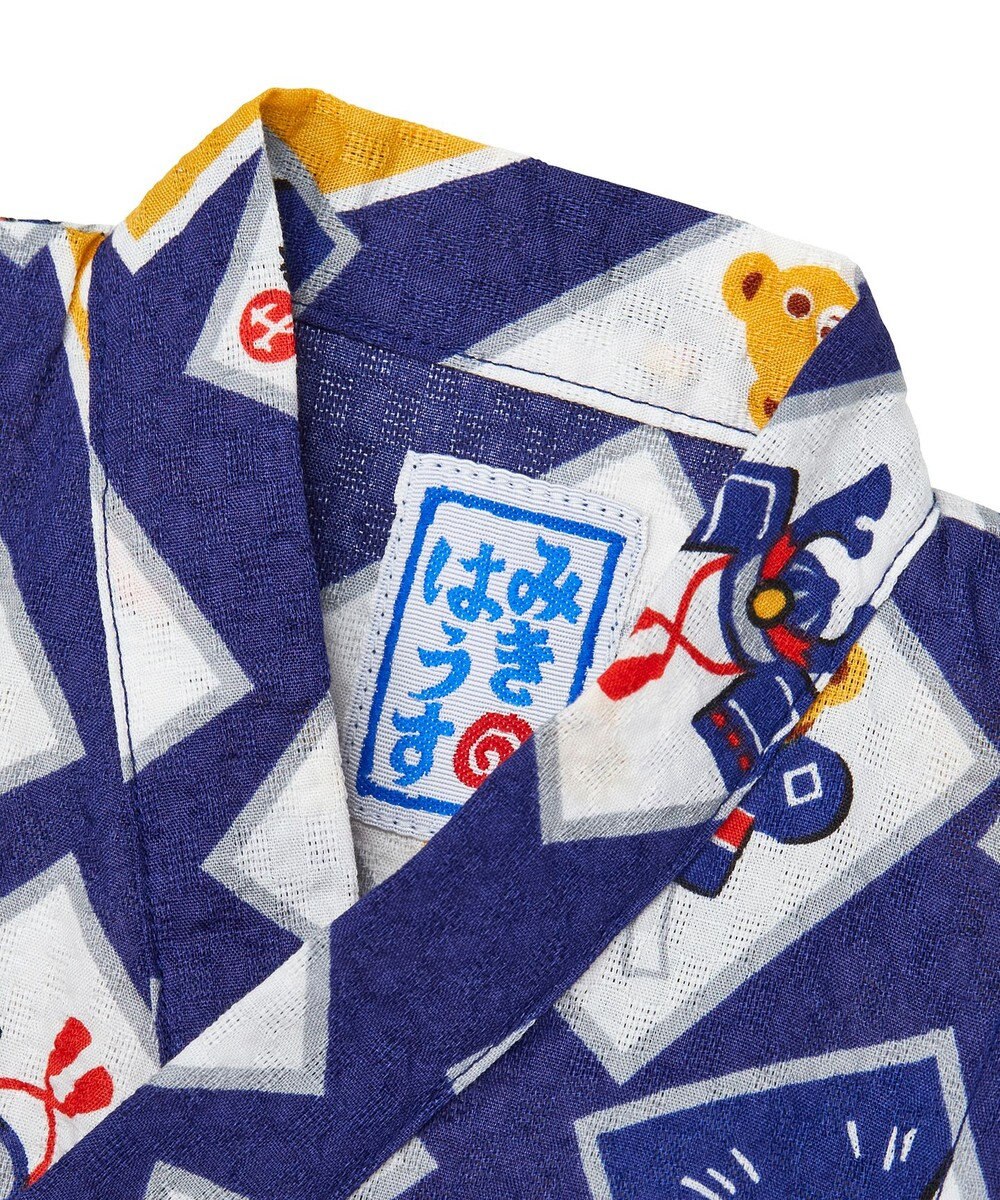 MIKI HOUSE HOT BISCUITS 【ミキハウス】【80-150cm】甚平スーツ 