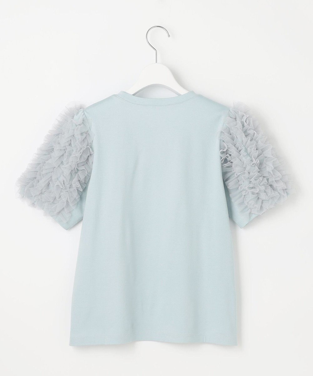 Feroux チュールスリーブ Tシャツ 