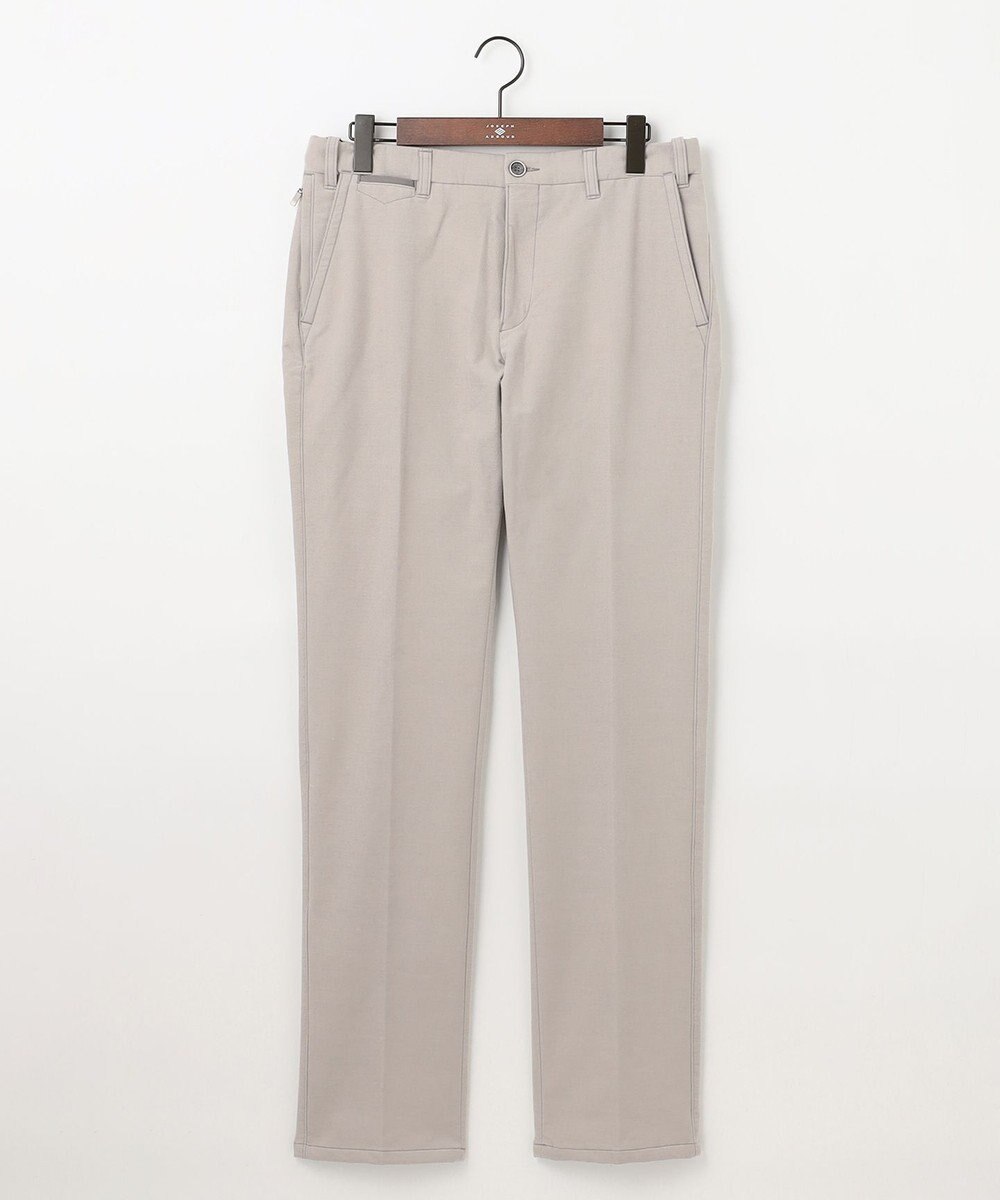 JOSEPH ABBOUD 【ウエストも伸びる！/2WAYストレッチ/暖かい/オーガニック】オーガニックコットン ウオーム パンツ 