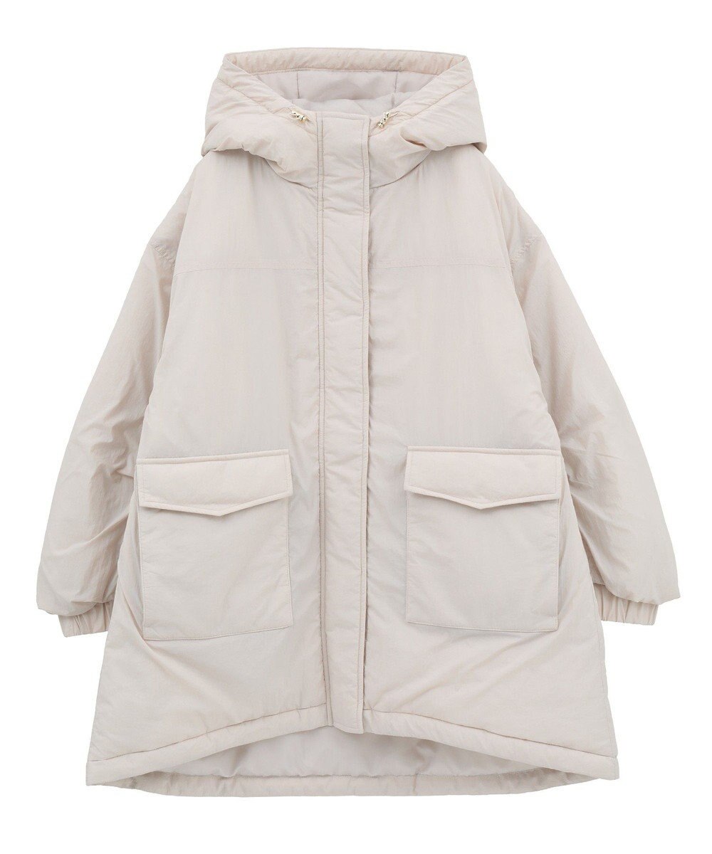 Green Parks フーディ中綿コート 