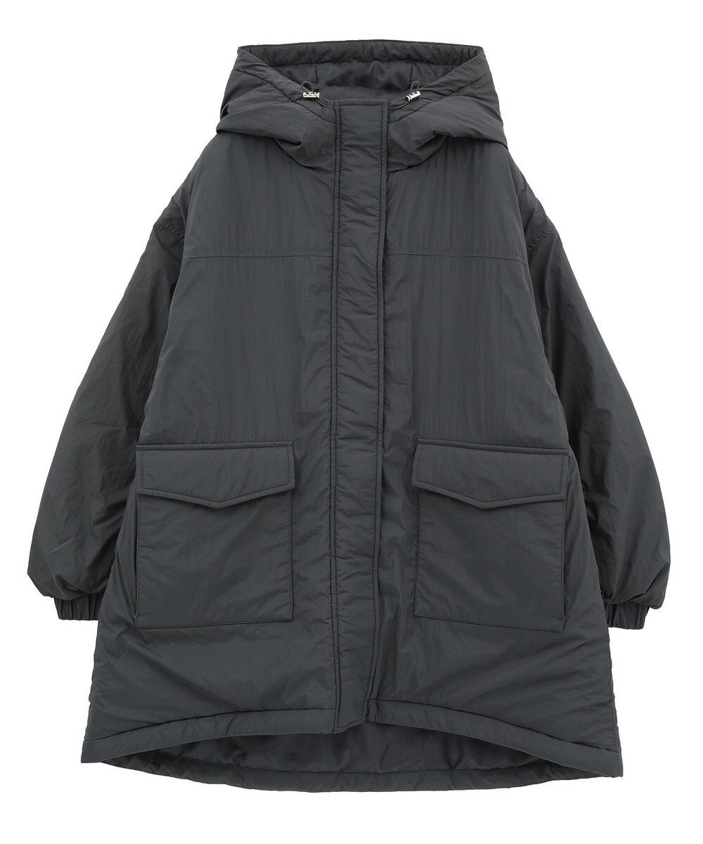 Green Parks フーディ中綿コート 