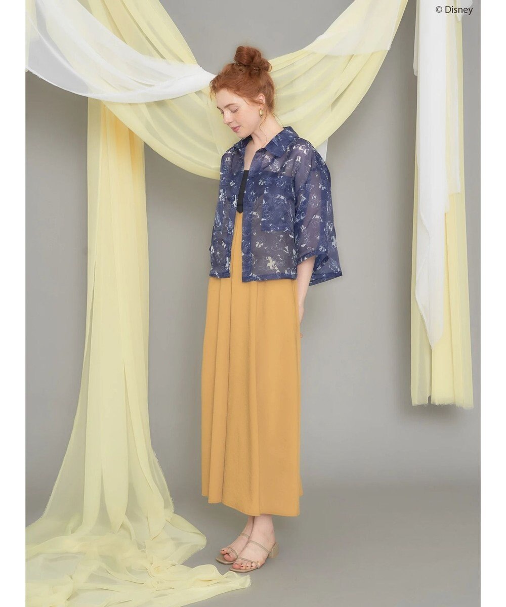 AMERICAN HOLIC 総柄シアーショート丈シャツ／Ｄｉｓｎｅｙ 