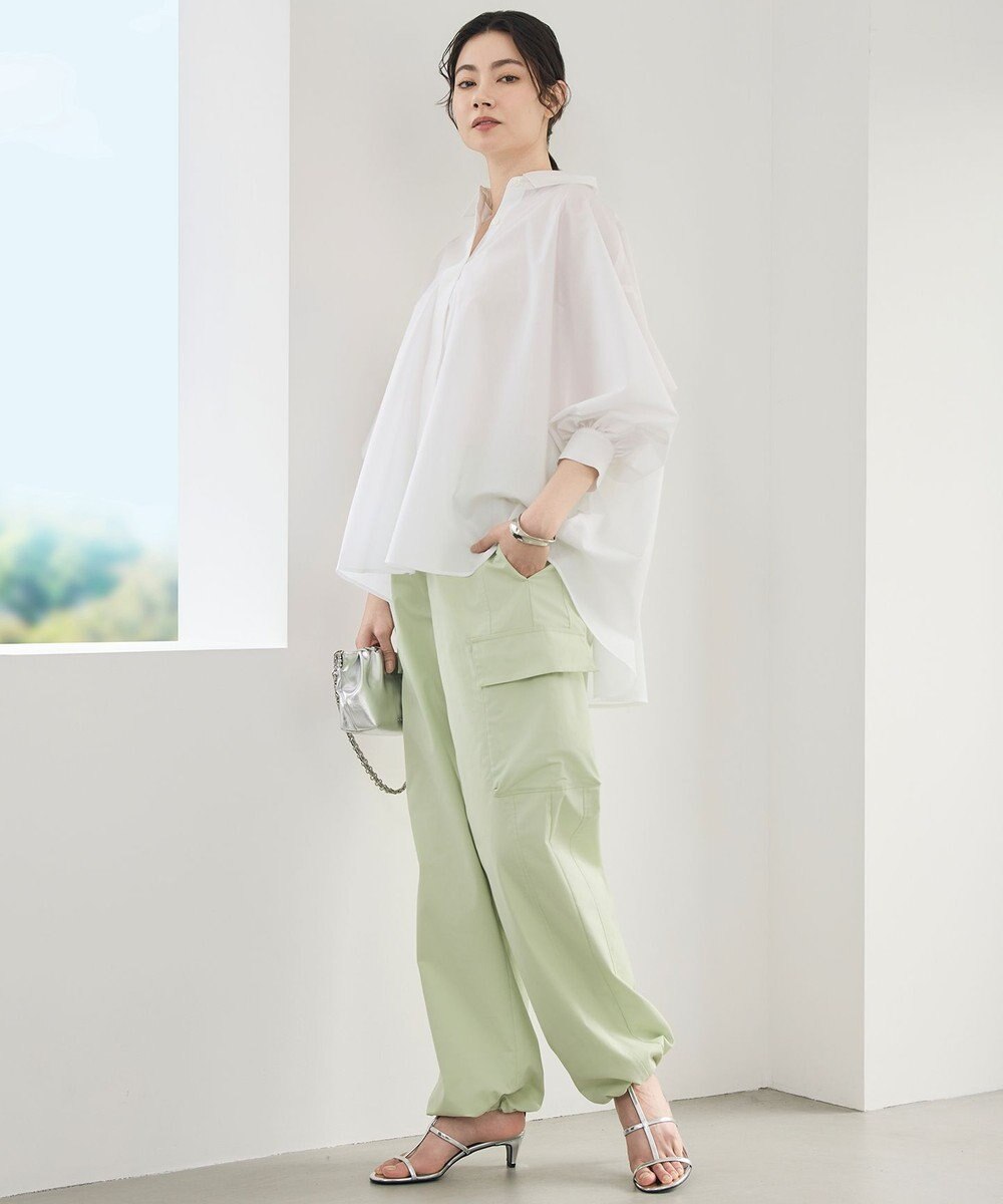 自由区 【SHIHOさん着用】ハイカウントカーゴ パンツ 