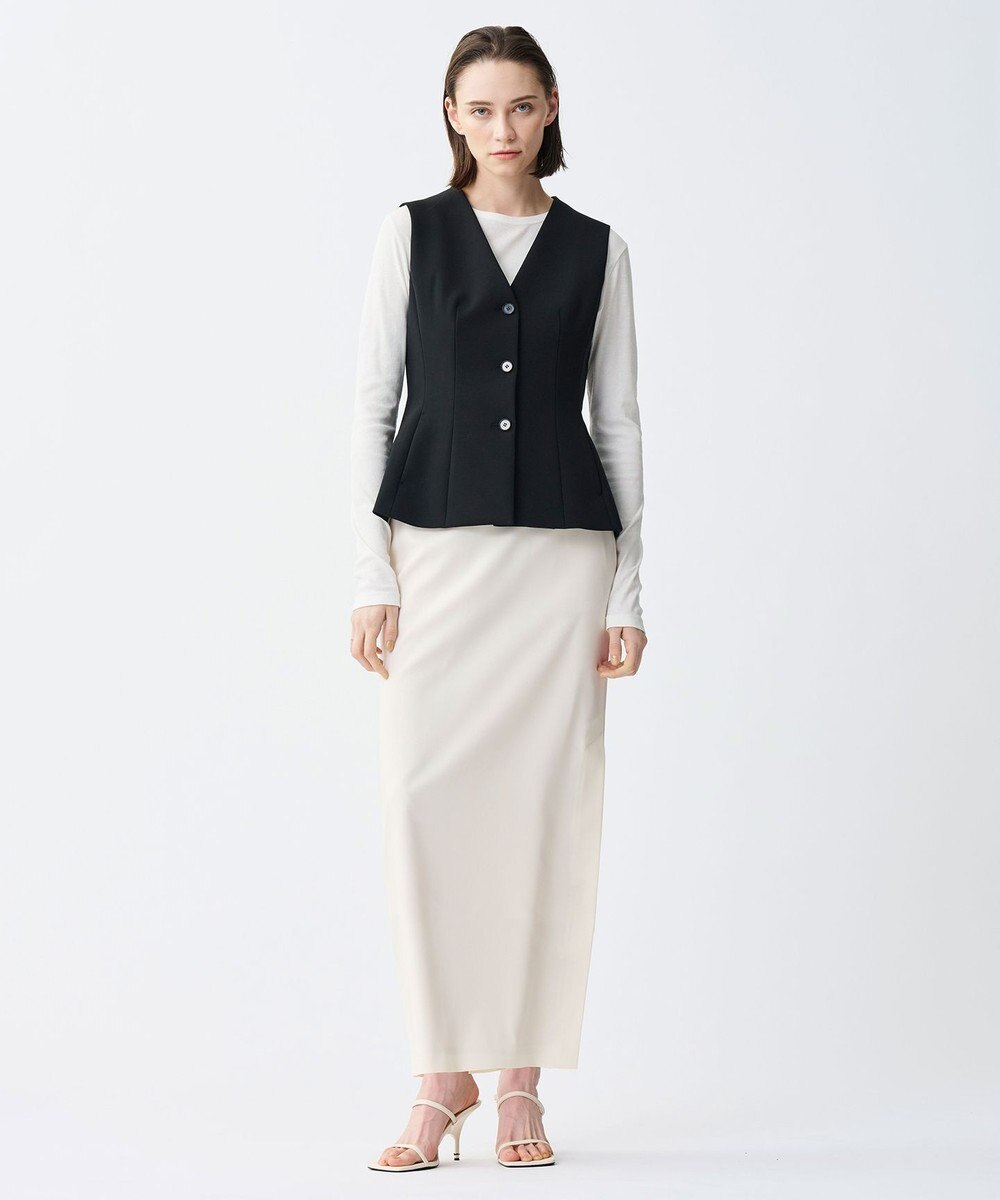 uncrave シアー クルーネック カットソー 