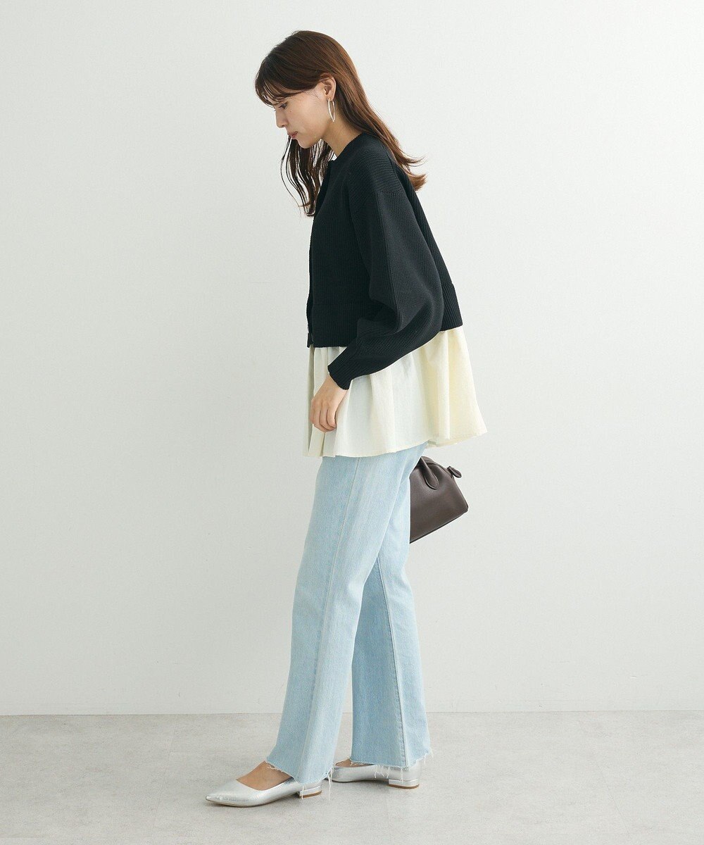 Green Parks ・ＥＬＥＮＣＡＲＥ　ＤＵＥ　スソレイヤーニットカーディカ 