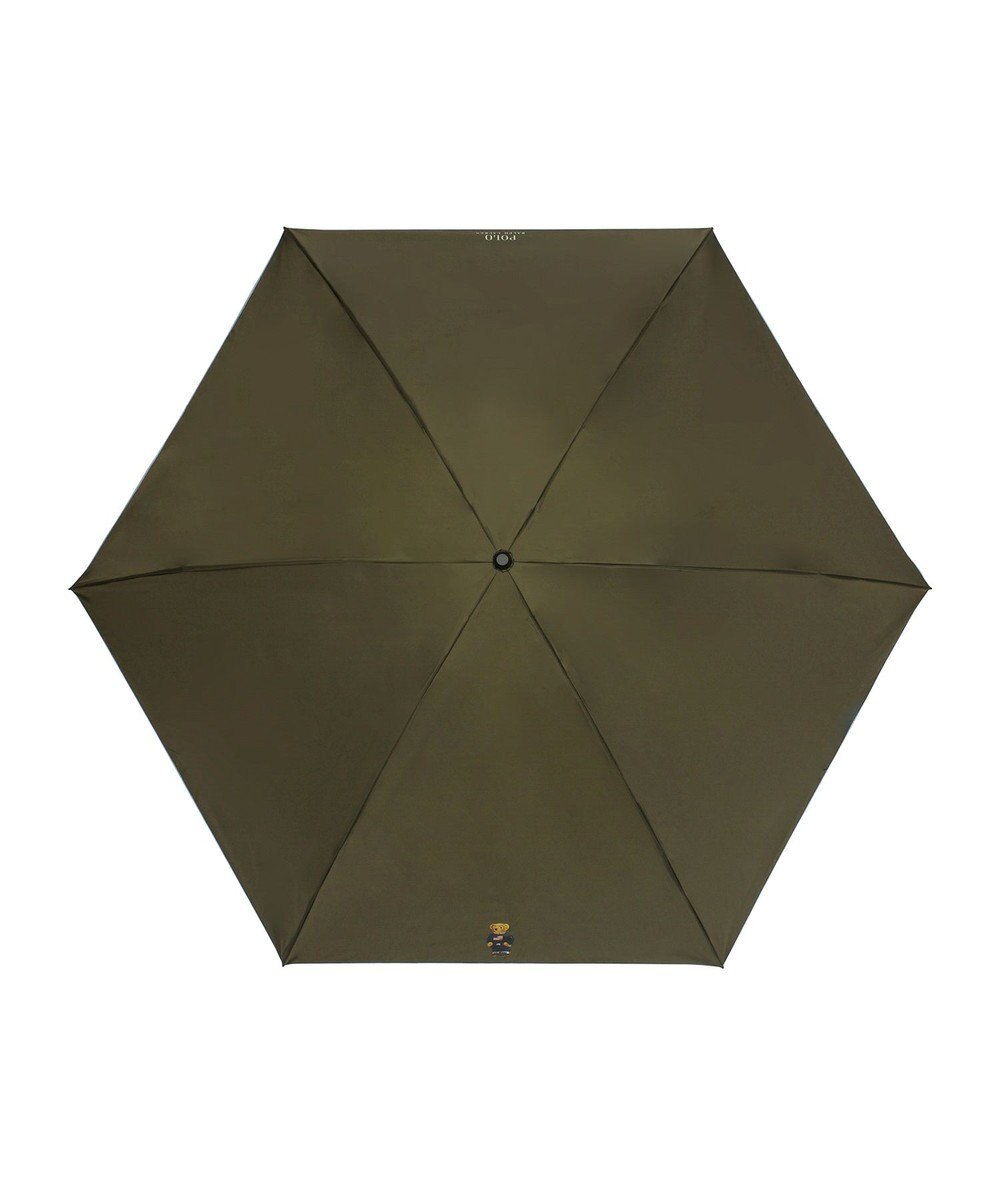 MOONBAT 【軽量】POLO RALPH LAUREN 遮光 晴雨兼用 折りたたみ日傘 無地 ポロベア 