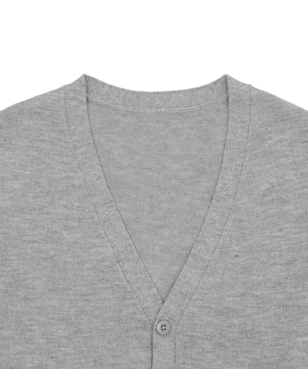 WEGO 【WEB限定/2025年秋冬新作//洗濯OK/毛玉レス/MLXLサイズ展開/オフィス/カジュアル】ベーシックニットカーディガン 