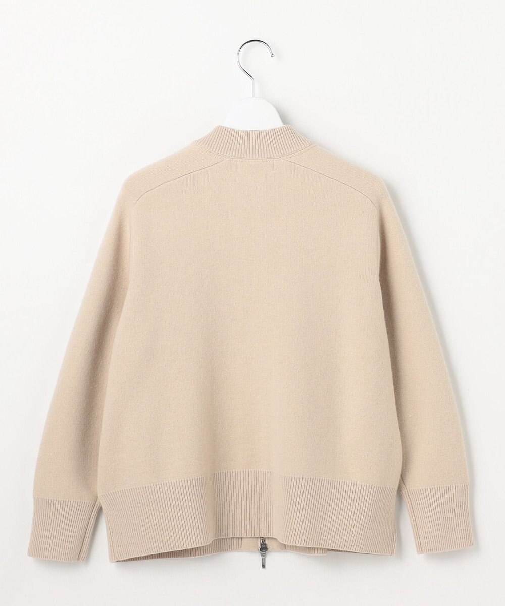 J.PRESS LADIES L CAT ジップアップ ブルゾン ニット 