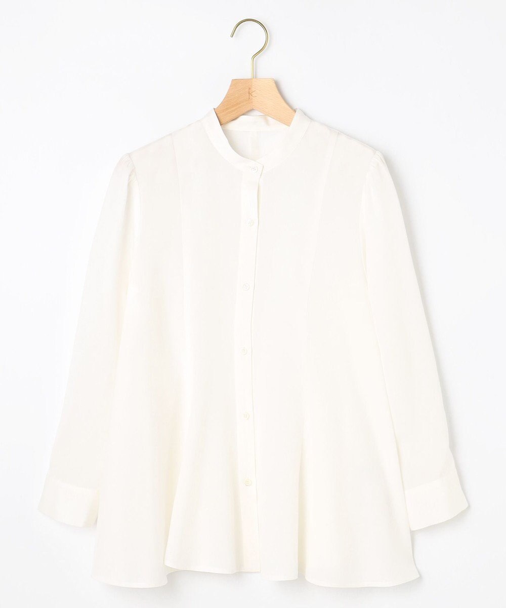 組曲 リヨセルシャーティングペプラム ブラウス 