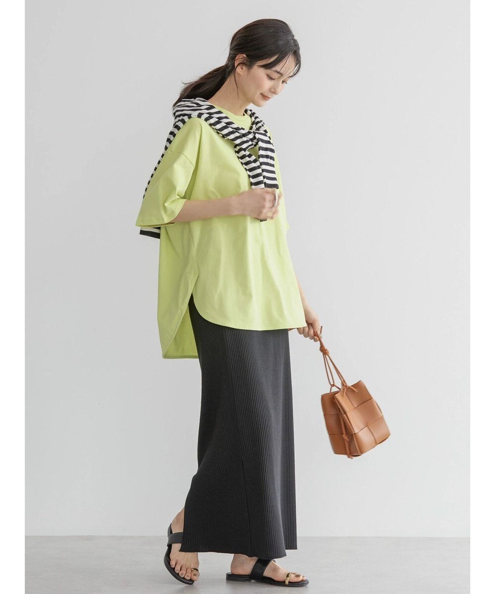 AMERICAN HOLIC 抗菌防臭ラウンドテールカットプルオーバー 